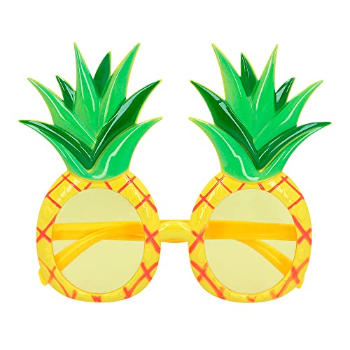 Boland 52076 - Gafas de fiesta piña, gafas divertidas para carnaval o JGA, accesorios para disfraces de carnaval, accesorios para disfraces
